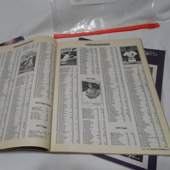 VTG LOT 4 BECKETT BASEBALL & FOOTBALL CARD MONTHLY MAGAZINES CAL RIPKEN DAN MARI - Picture 14 of 15